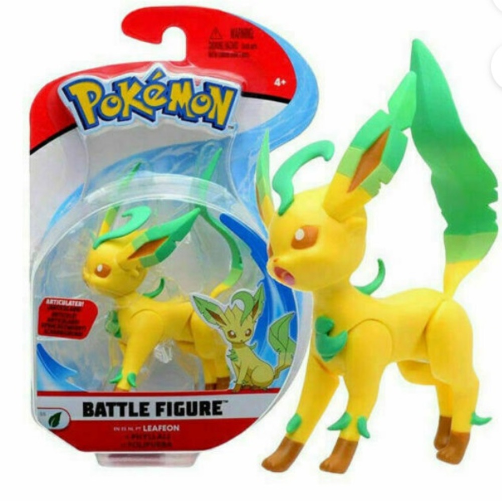 Pokémon Leafeon Battle Figure